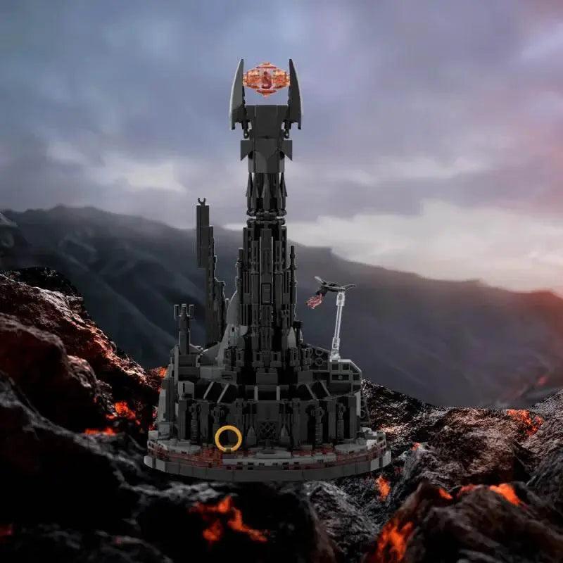  MOC Movie Rings Eye of Sauron Model Bricks LED Toys Building Bricks MOC -  ToylandEU™