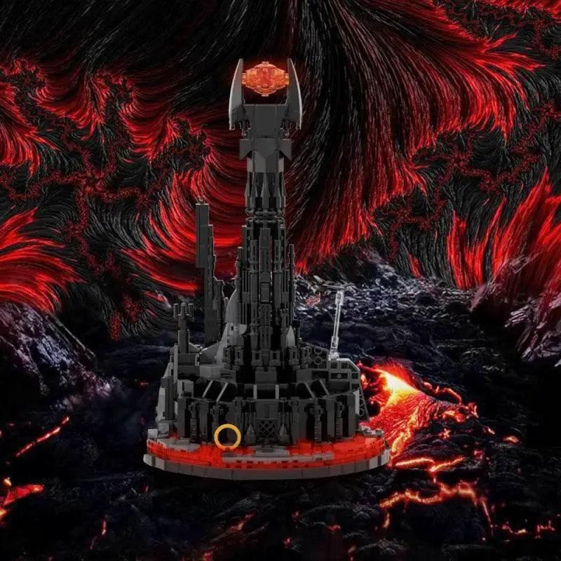  MOC Movie Rings Eye of Sauron Model Bricks LED Toys Building Bricks MOC -  ToylandEU™