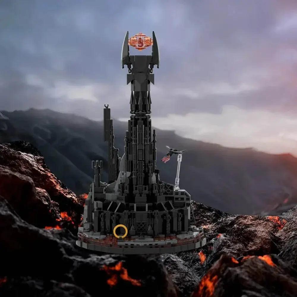  MOC Movie Rings Eye of Sauron Model Bricks LED Toys Building Bricks MOC -  ToylandEU™