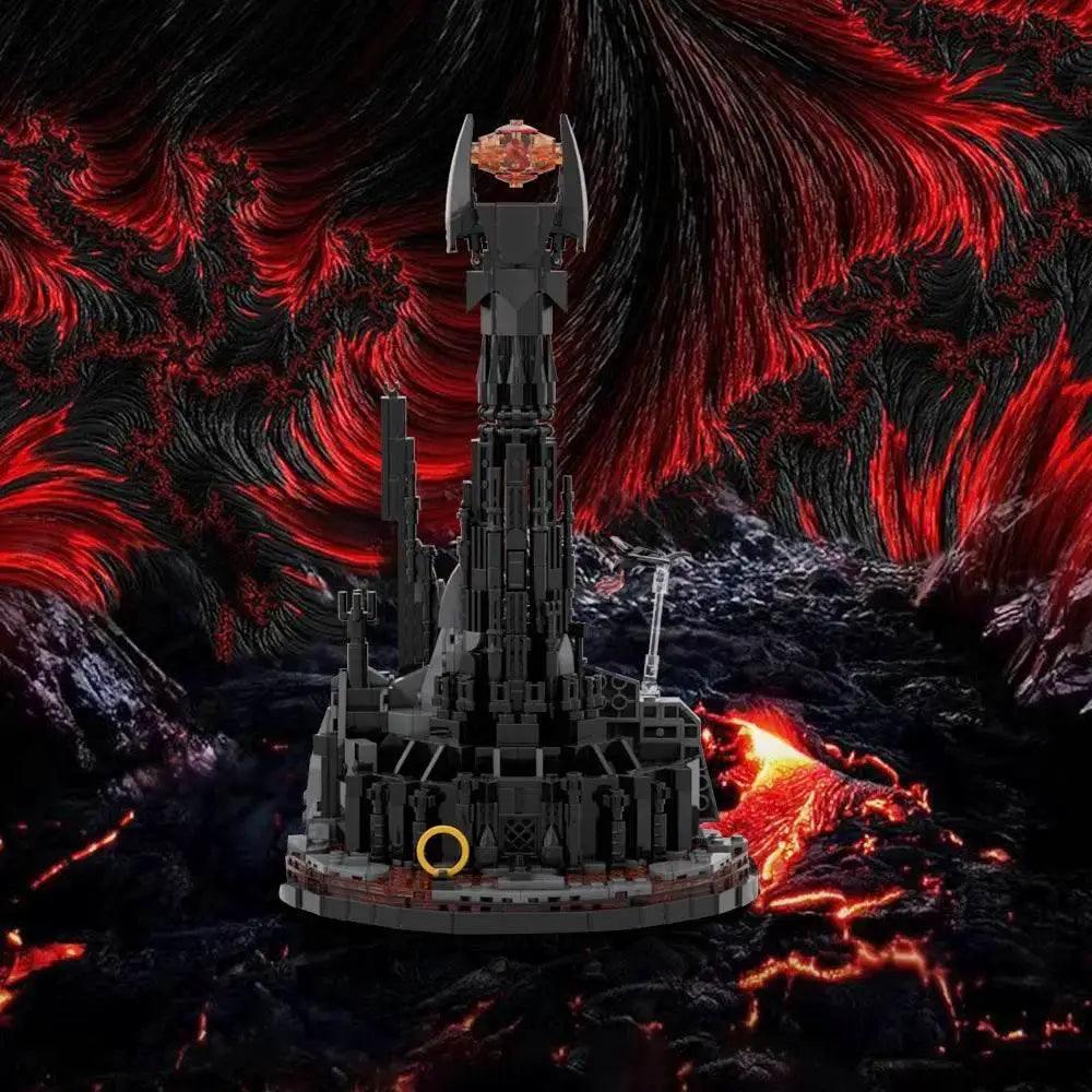  MOC Movie Rings Eye of Sauron Model Bricks LED Toys Building Bricks MOC -  ToylandEU™
