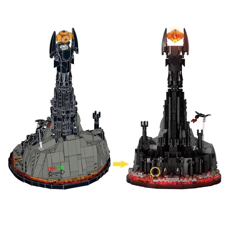  MOC Movie Rings Eye of Sauron Model Bricks LED Toys Building Bricks MOC -  ToylandEU™