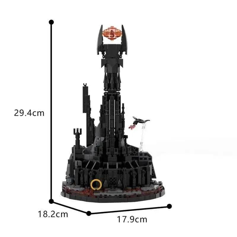  MOC Movie Rings Eye of Sauron Model Bricks LED Toys Building Bricks MOC -  ToylandEU™