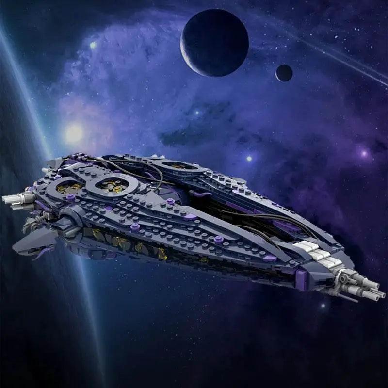  MOC MOC Movie Stargate Wraith Hive Ship Building Blocks Building Bricks MOC -  ToylandEU™