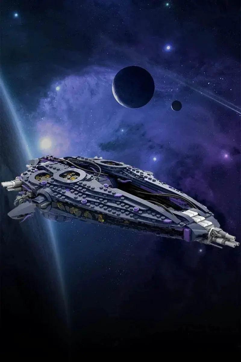  MOC MOC Movie Stargate Wraith Hive Ship Building Blocks Building Bricks MOC -  ToylandEU™