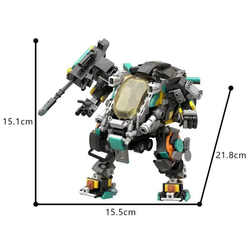  MOC MOC Mr.Double Robot Model Building Blocks Assembly Building Bricks MOC -  ToylandEU™