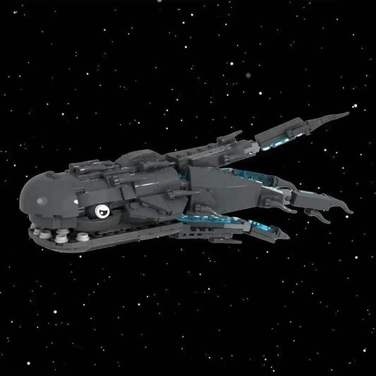  MOC MOC Purrgil Model Building Blocks Space Whale Puzzle Building Bricks MOC -  ToylandEU™