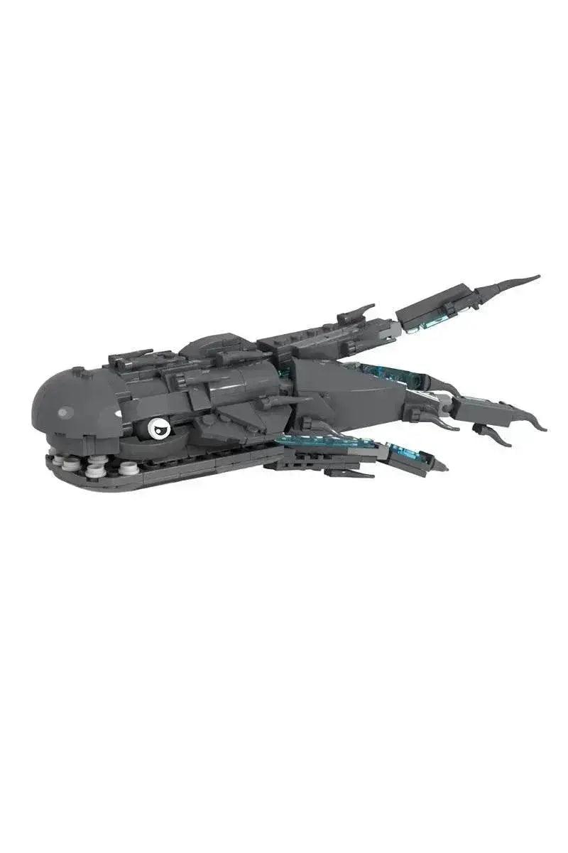  MOC MOC Purrgil Model Building Blocks Space Whale Puzzle Building Bricks MOC -  ToylandEU™