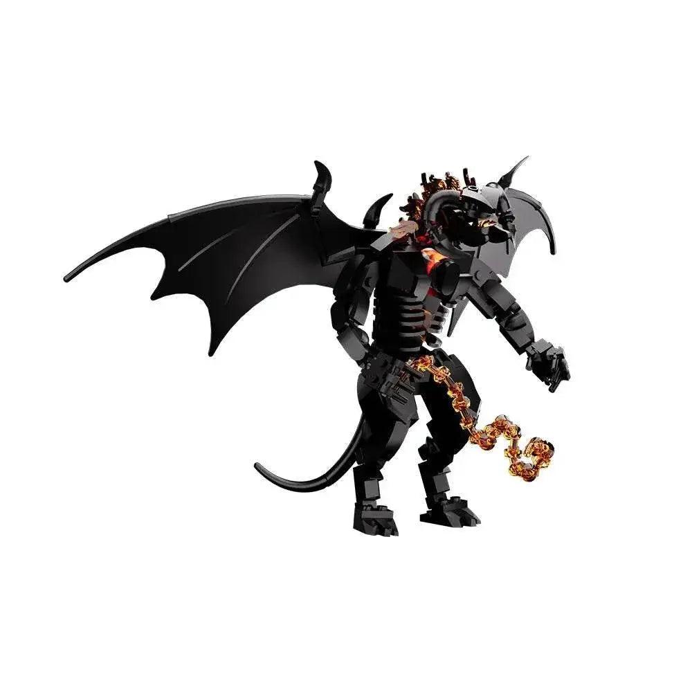  MOC MOC Rings Movie Figure Balrog Model Building Blocks DIY Building Bricks MOC -  ToylandEU™
