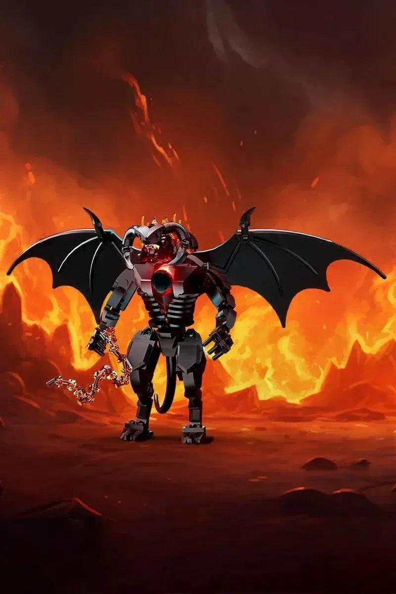  MOC MOC Rings Movie Figure Balrog Model Building Blocks DIY Building Bricks MOC -  ToylandEU™