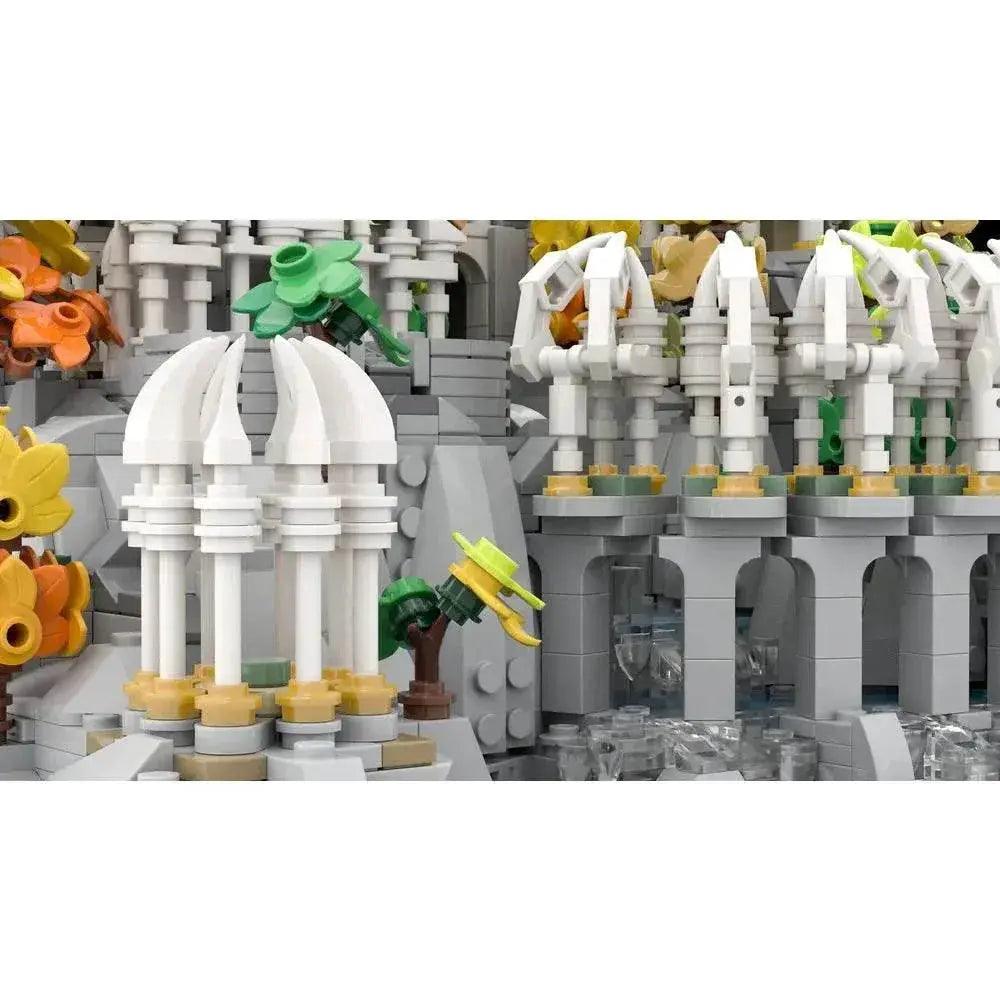  MOC MOC Rings Movie Rivendell Mini Craft Model Building Blocks Building Bricks MOC -  ToylandEU™