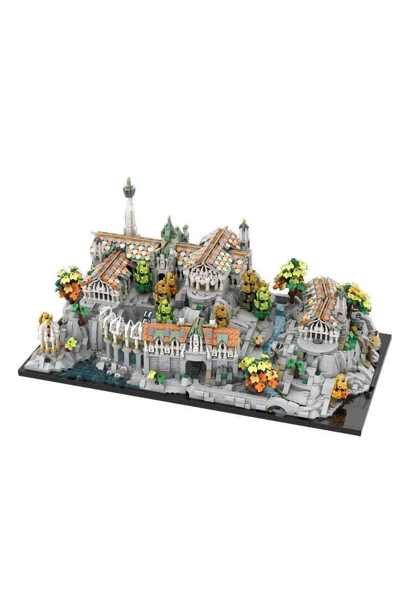  MOC MOC Rings Movie Rivendell Mini Craft Model Building Blocks Building Bricks MOC -  ToylandEU™