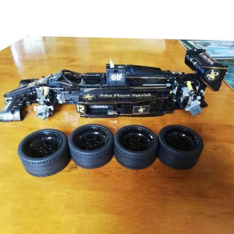  MOC 982Pcs Technical John Player Special F1 Racing Sports Car Formula 1 Model Building Blocks Bricks Kit Adult Toys Christmas Gift -  ToylandEU™