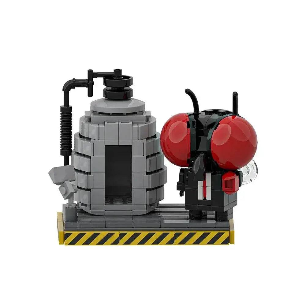 MOC MOC The Fly Model Building Blocks Teleportation Pod Gift Building Bricks MOC -  ToylandEU™