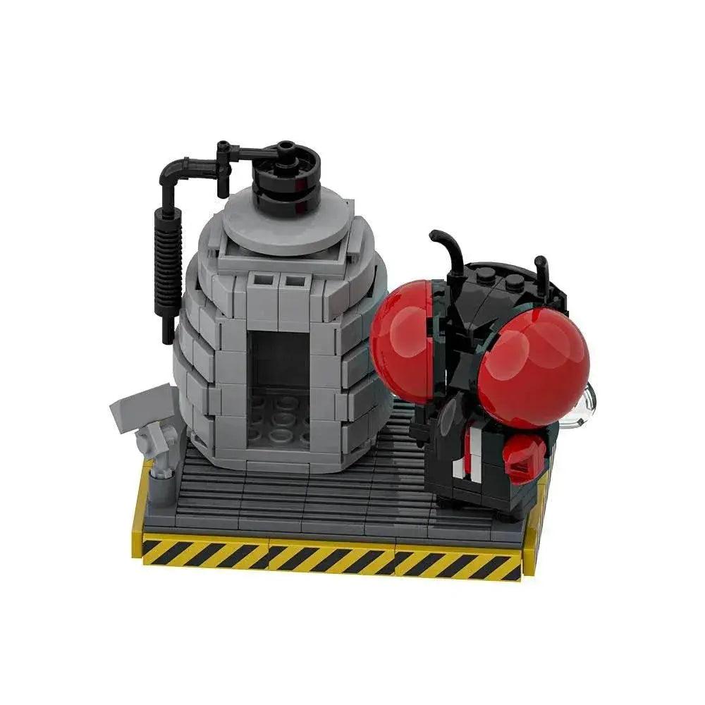  MOC MOC The Fly Model Building Blocks Teleportation Pod Gift Building Bricks MOC -  ToylandEU™