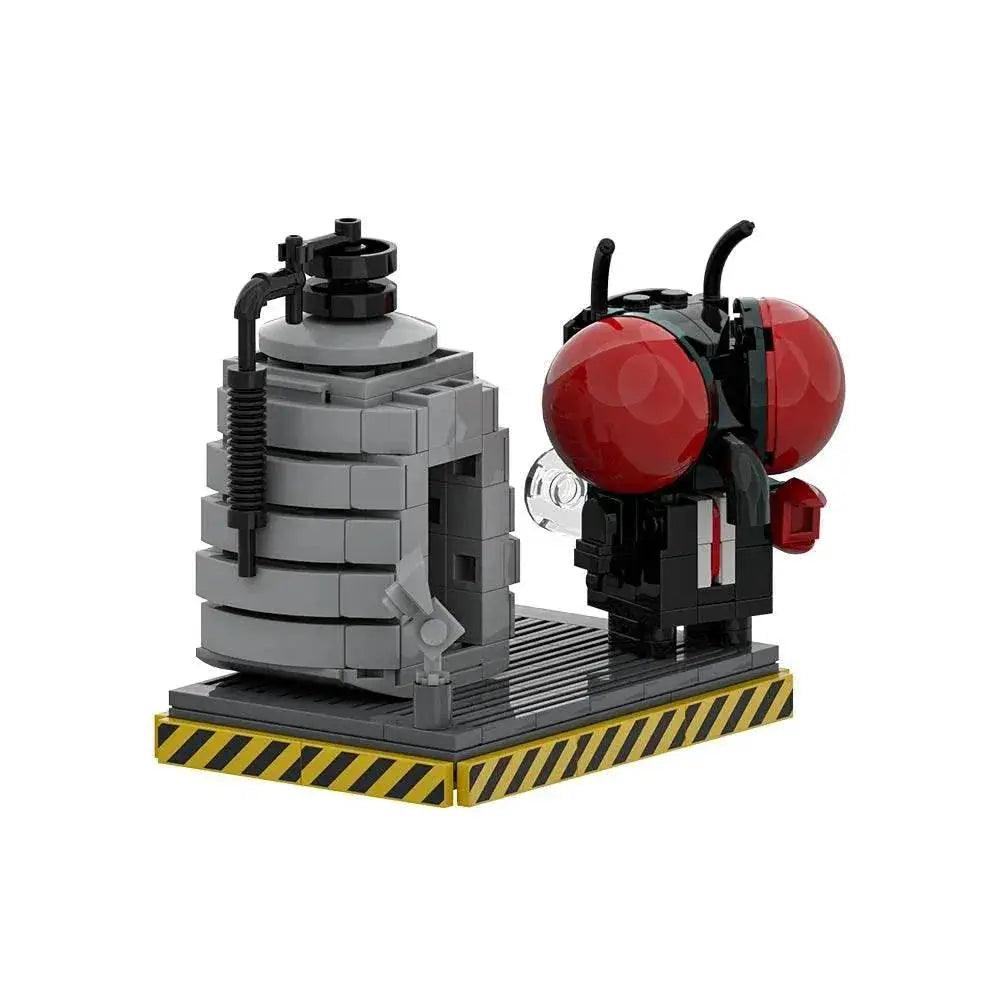  MOC MOC The Fly Model Building Blocks Teleportation Pod Gift Building Bricks MOC -  ToylandEU™
