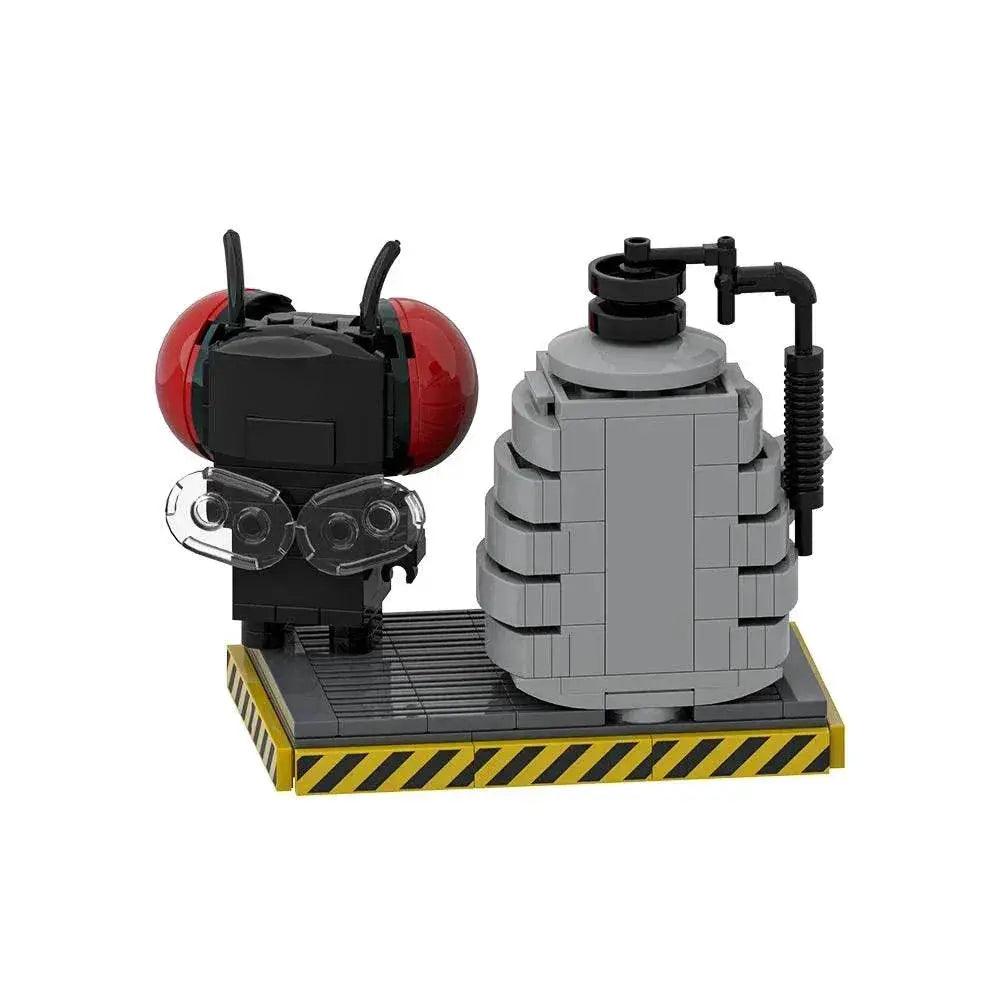  MOC MOC The Fly Model Building Blocks Teleportation Pod Gift Building Bricks MOC -  ToylandEU™