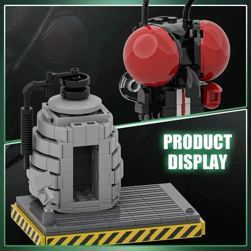  MOC MOC The Fly Model Building Blocks Teleportation Pod Gift Building Bricks MOC -  ToylandEU™