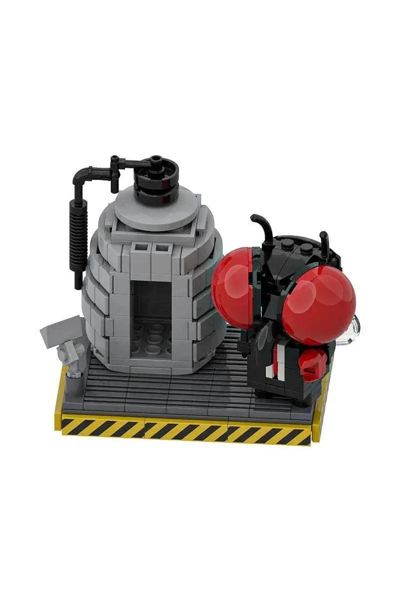  MOC MOC The Fly Model Building Blocks Teleportation Pod Gift Building Bricks MOC -  ToylandEU™