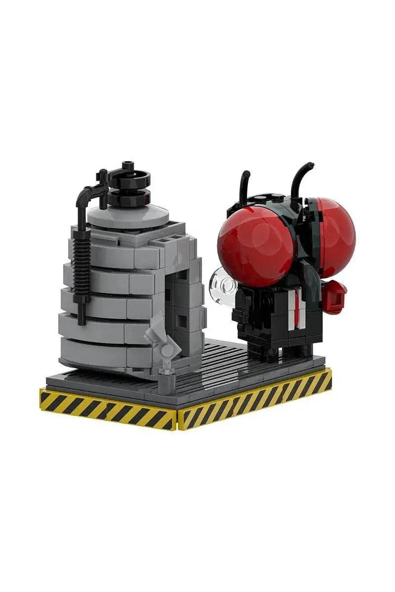  MOC MOC The Fly Model Building Blocks Teleportation Pod Gift Building Bricks MOC -  ToylandEU™