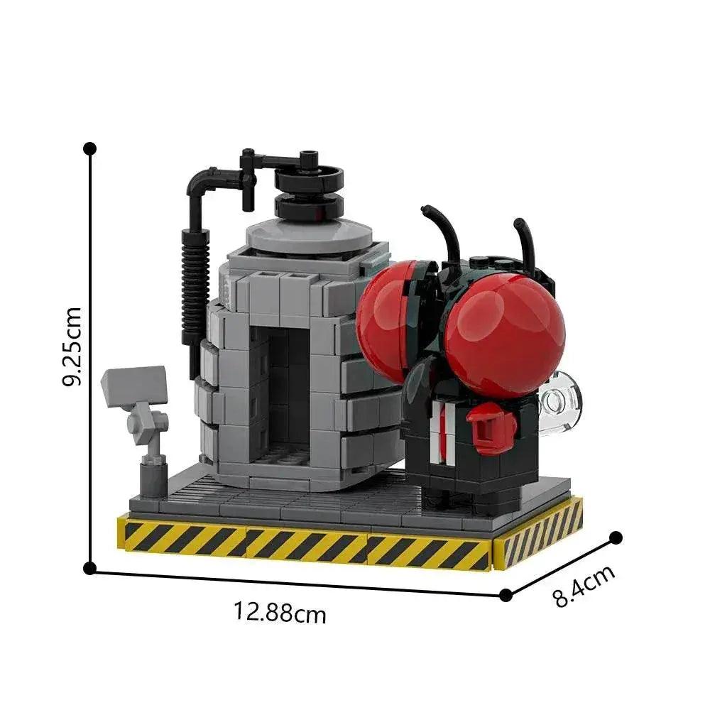  MOC MOC The Fly Model Building Blocks Teleportation Pod Gift Building Bricks MOC -  ToylandEU™