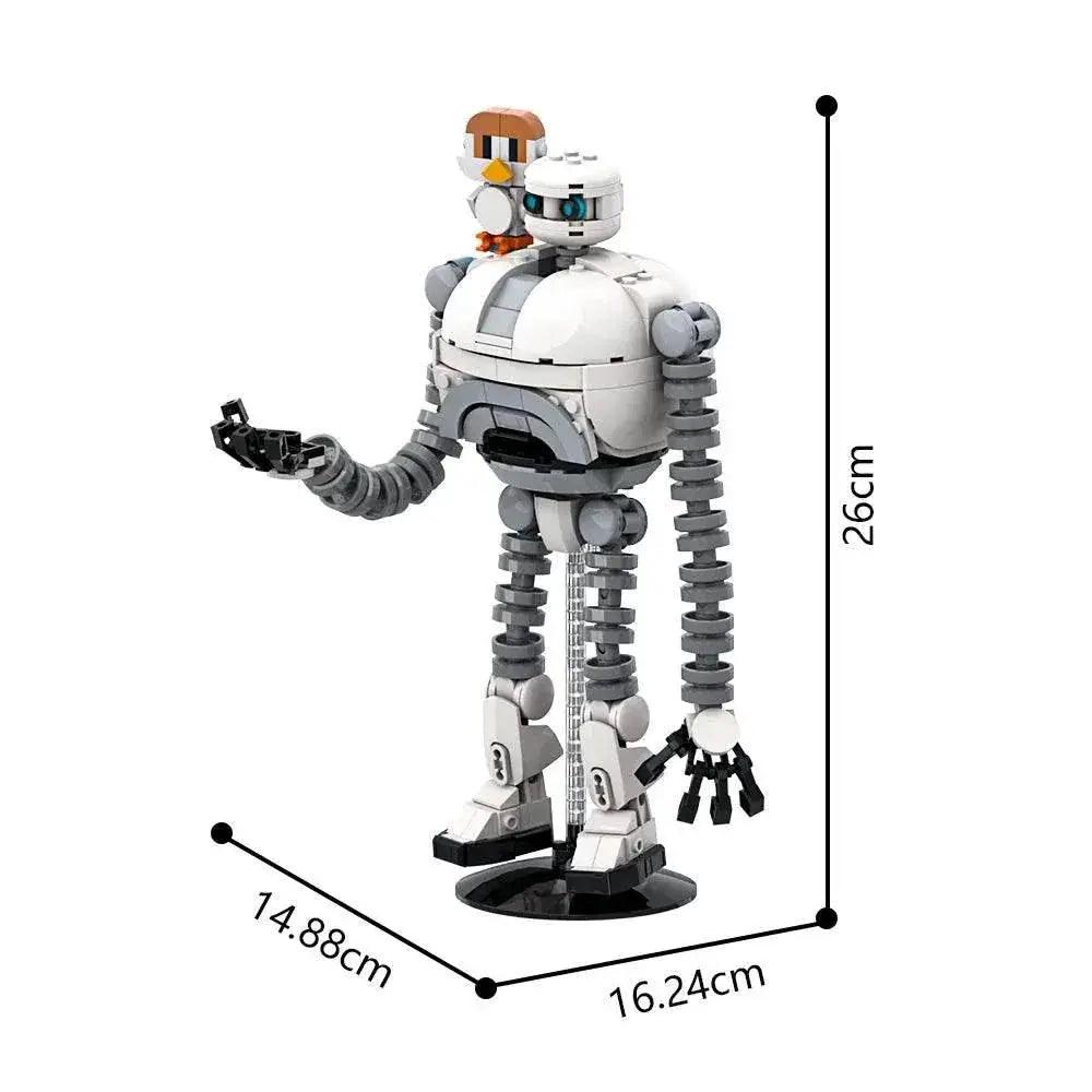  MOC MOC The Wild Robot Animation Roz Robot Model Building Blocks Building Bricks MOC -  ToylandEU™