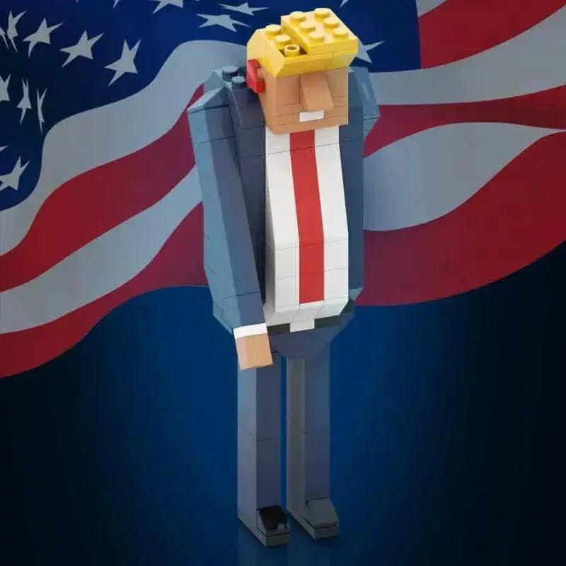  MOC MOC Trump Cartoon Model Building Blocks Mini Action Figure Building Bricks MOC -  ToylandEU™