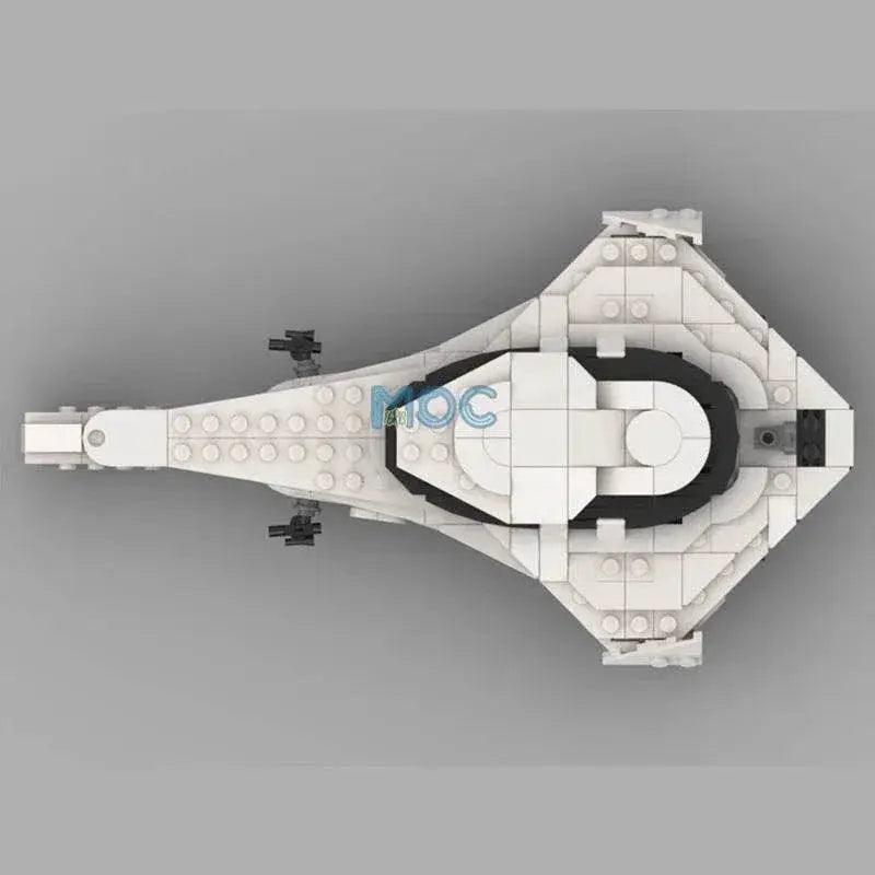  MOC Building Block Space Ship Star Battleship 400i Model Building Bricks MOC -  ToylandEU™