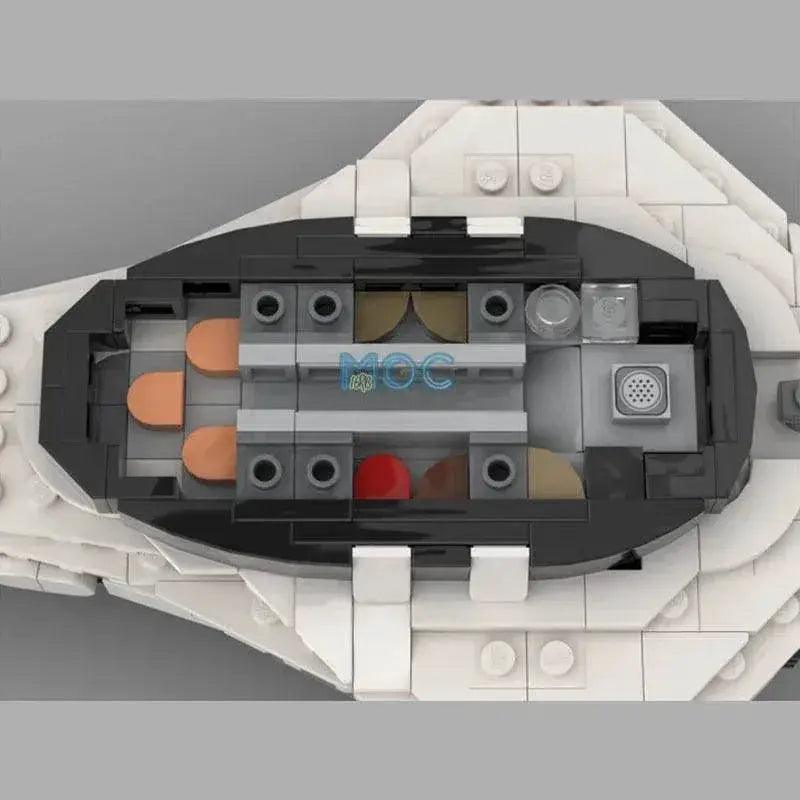 MOC Building Block Space Ship Star Battleship 400i Model Building Bricks MOC -  ToylandEU™
