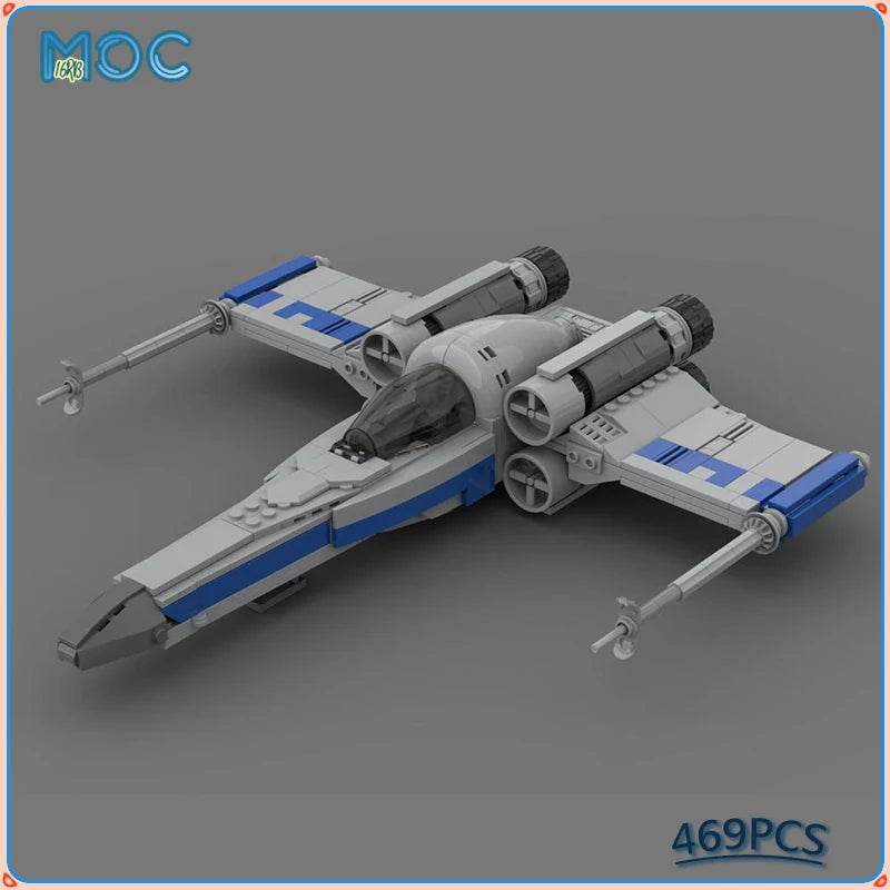 MOC Building Block Z95 Playset Space Shuttle Model 469PCS Building Bricks MOC - ToylandEU