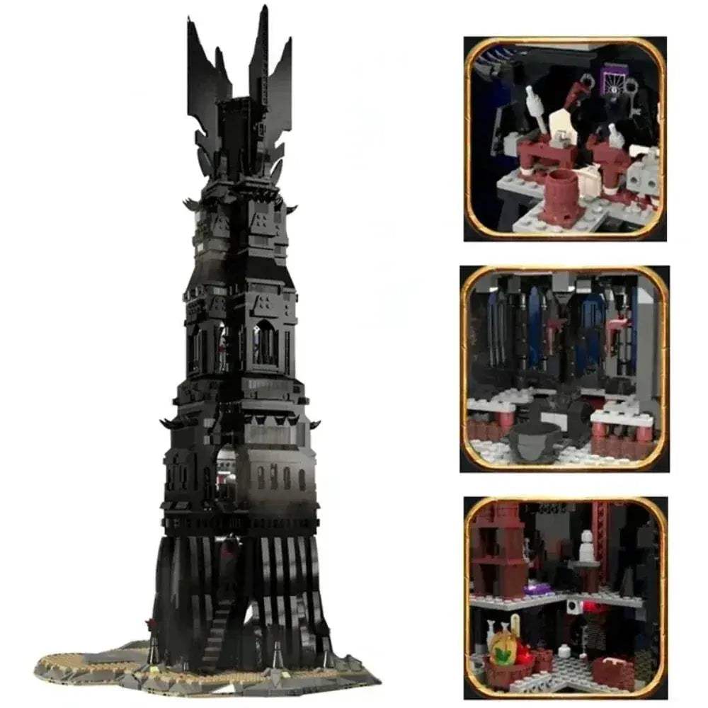 MOC Building Blocks Architecture Model Orthanc Tower Imagination - ToylandEU