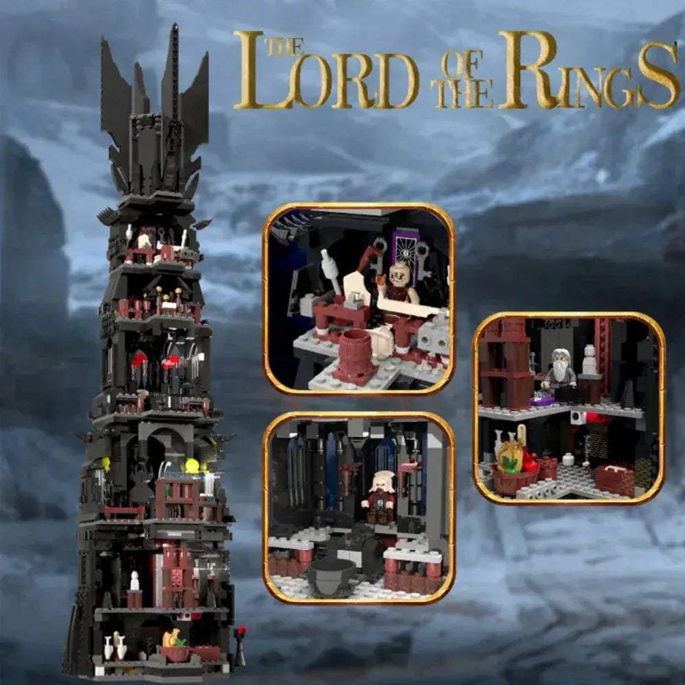 MOC Building Blocks Architecture Model Orthanc Tower Imagination - ToylandEU
