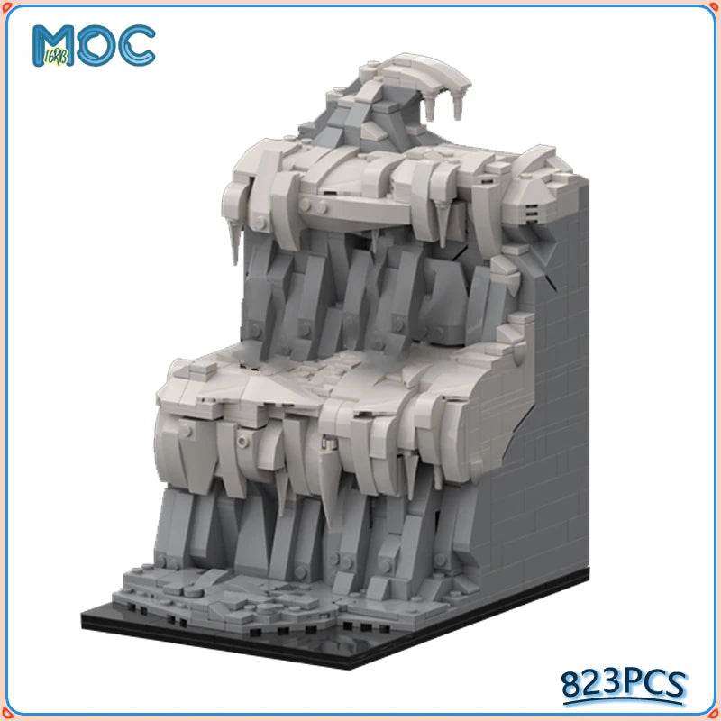 MOC Building Blocks Caradhras Mines Rings Movie Scene Model 823PCS Building Bricks MOC - ToylandEU