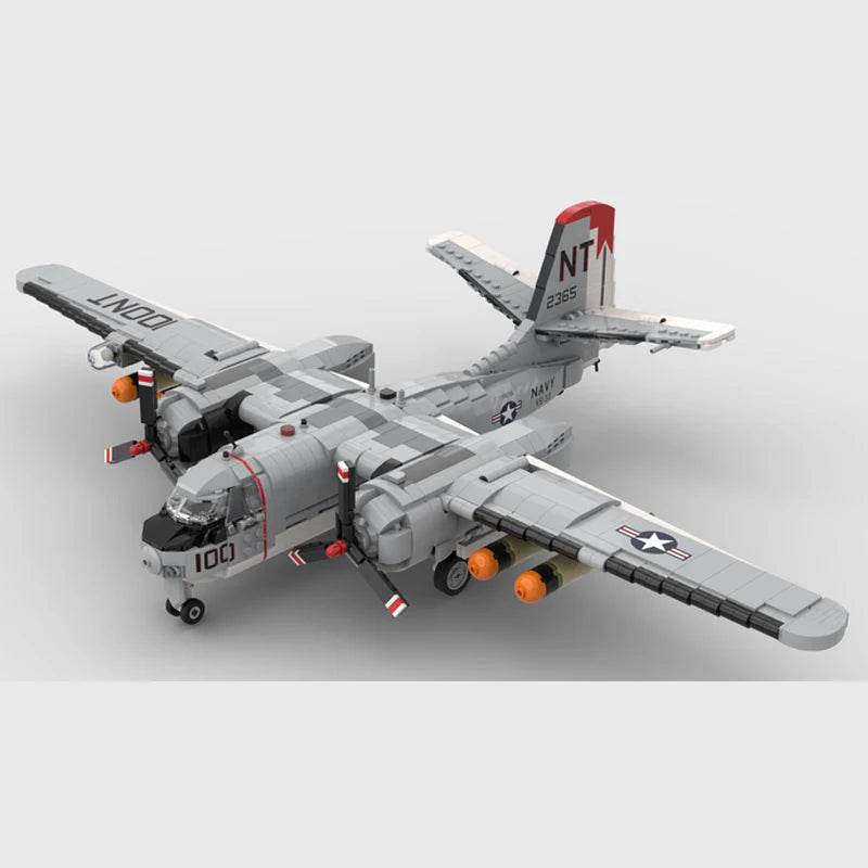 MOC Building Blocks Classic Space S-2 Tracker Model Kit Building Bricks MOC - ToylandEU