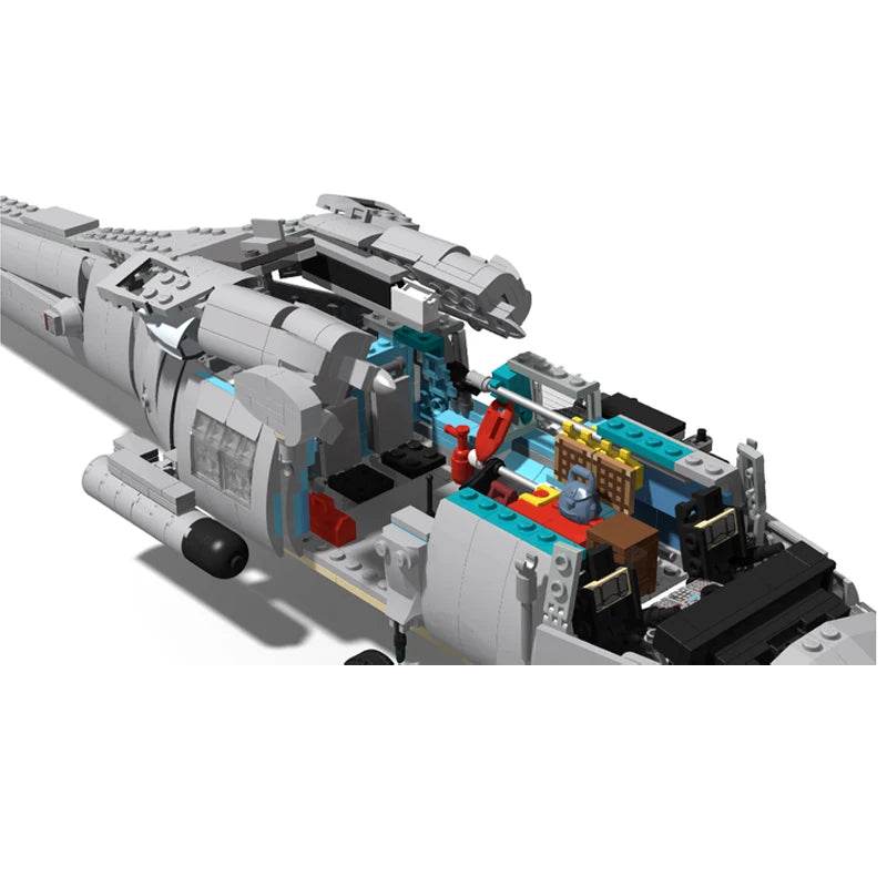 MOC Building Blocks Helicopter Aircraft Model HH-60H Recued Hawk 1359PCS Creative DIY Toys Building Bricks MOC - ToylandEU