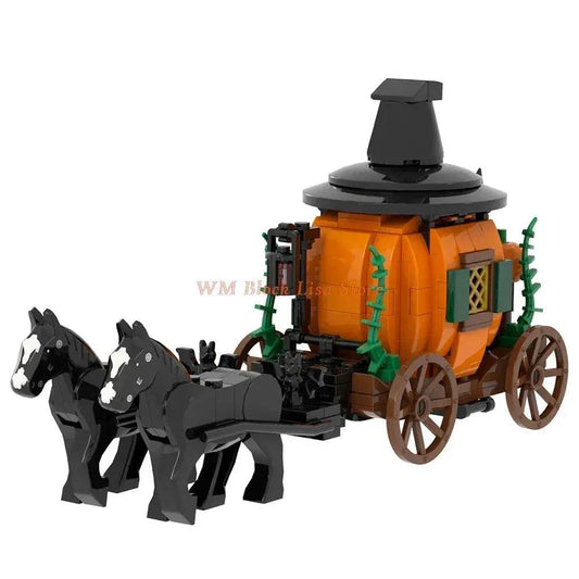  MOC Building Blocks Horse Carriage Set Educational Gift -  ToylandEU™