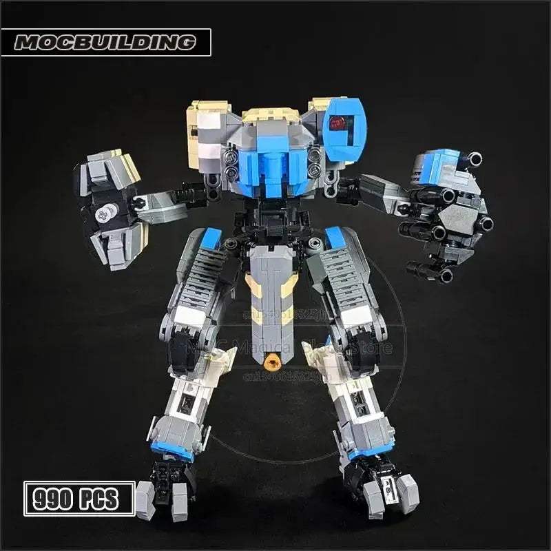 MOC MOC Building Blocks Military DIY Spaceplane Falcon Kit - ToylandEU