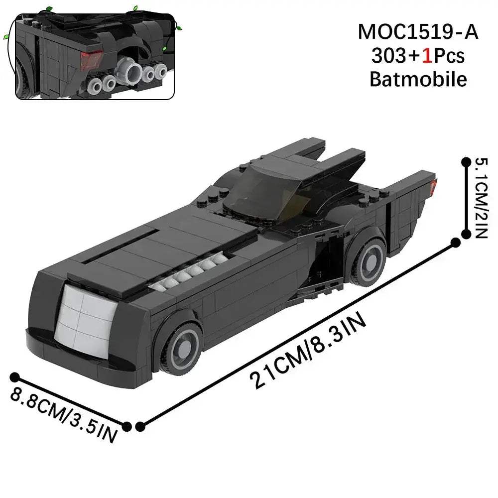 Building Blocks Motorcycle Car Set With Action Figures - ToylandEU