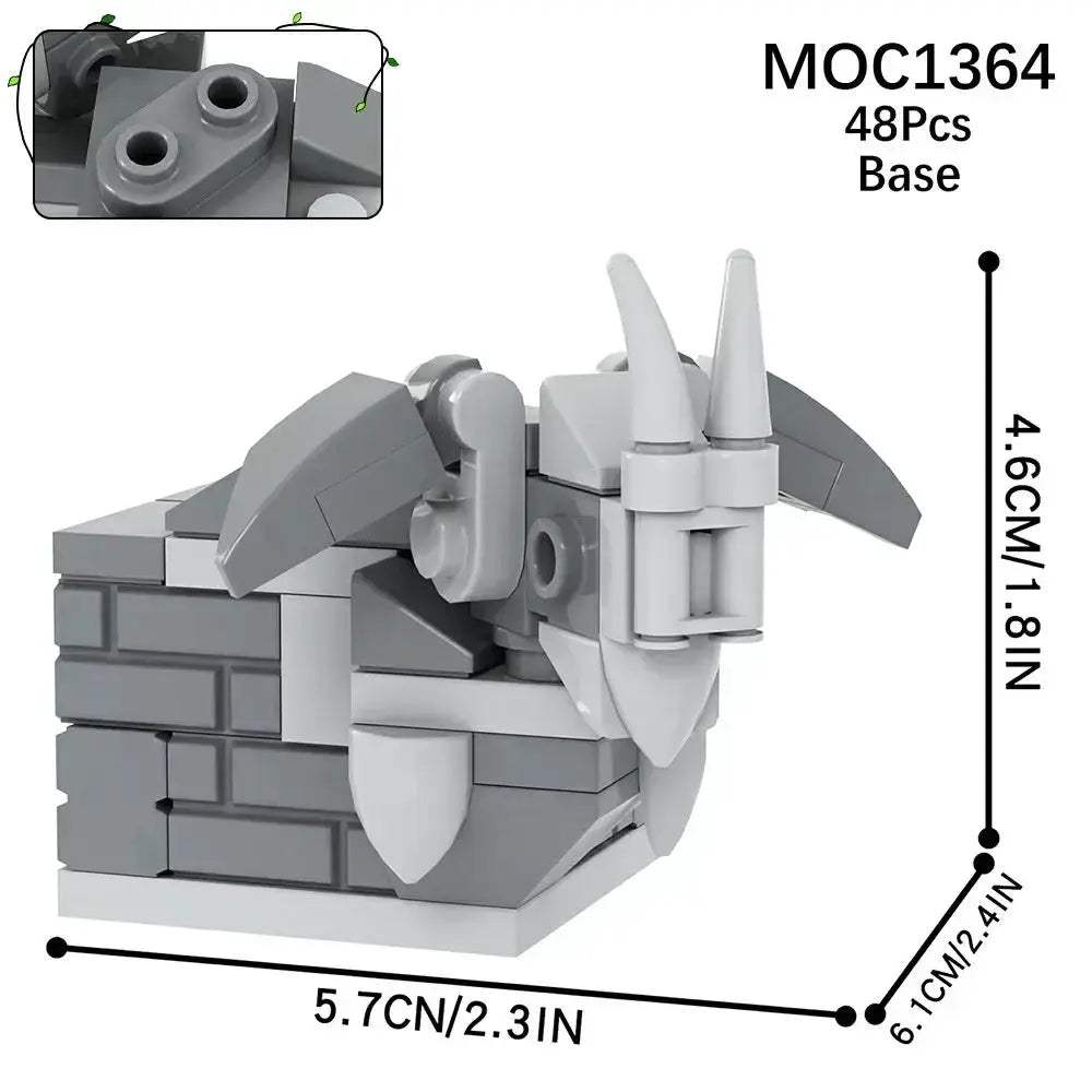 Building Blocks Motorcycle Car Set With Action Figures - ToylandEU