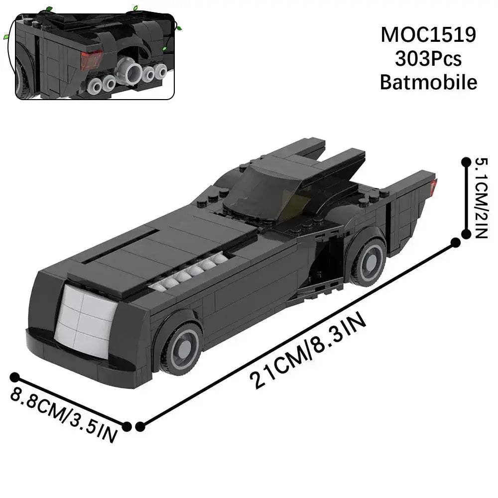 Building Blocks Motorcycle Car Set With Action Figures - ToylandEU