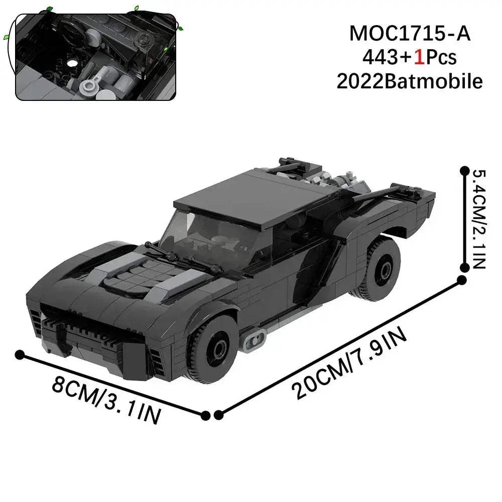 Building Blocks Motorcycle Car Set With Action Figures - ToylandEU