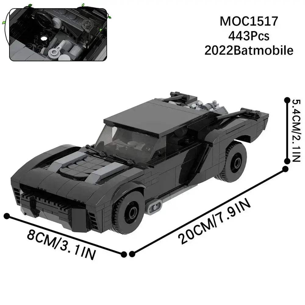Building Blocks Motorcycle Car Set With Action Figures - ToylandEU