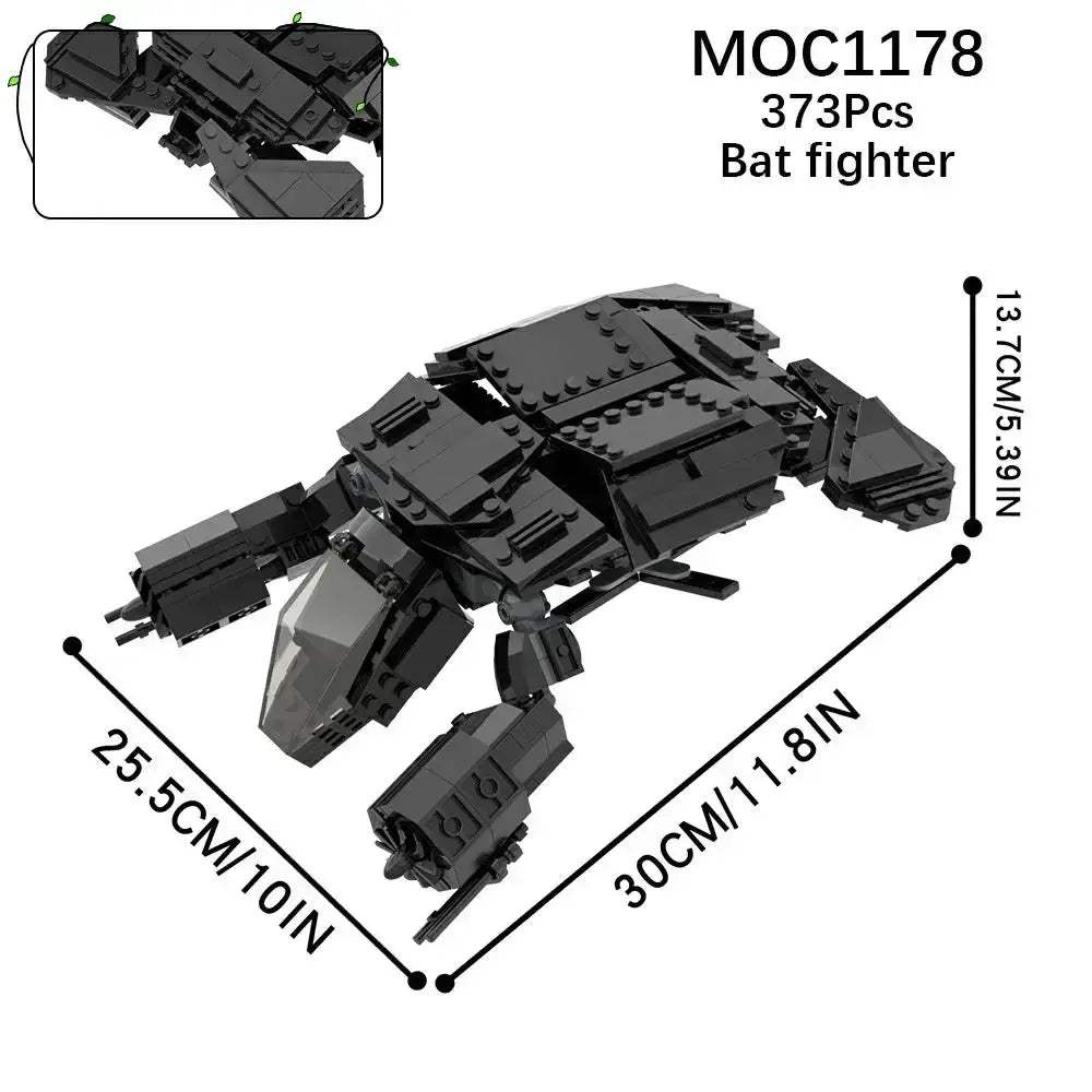 Building Blocks Motorcycle Car Set With Action Figures - ToylandEU