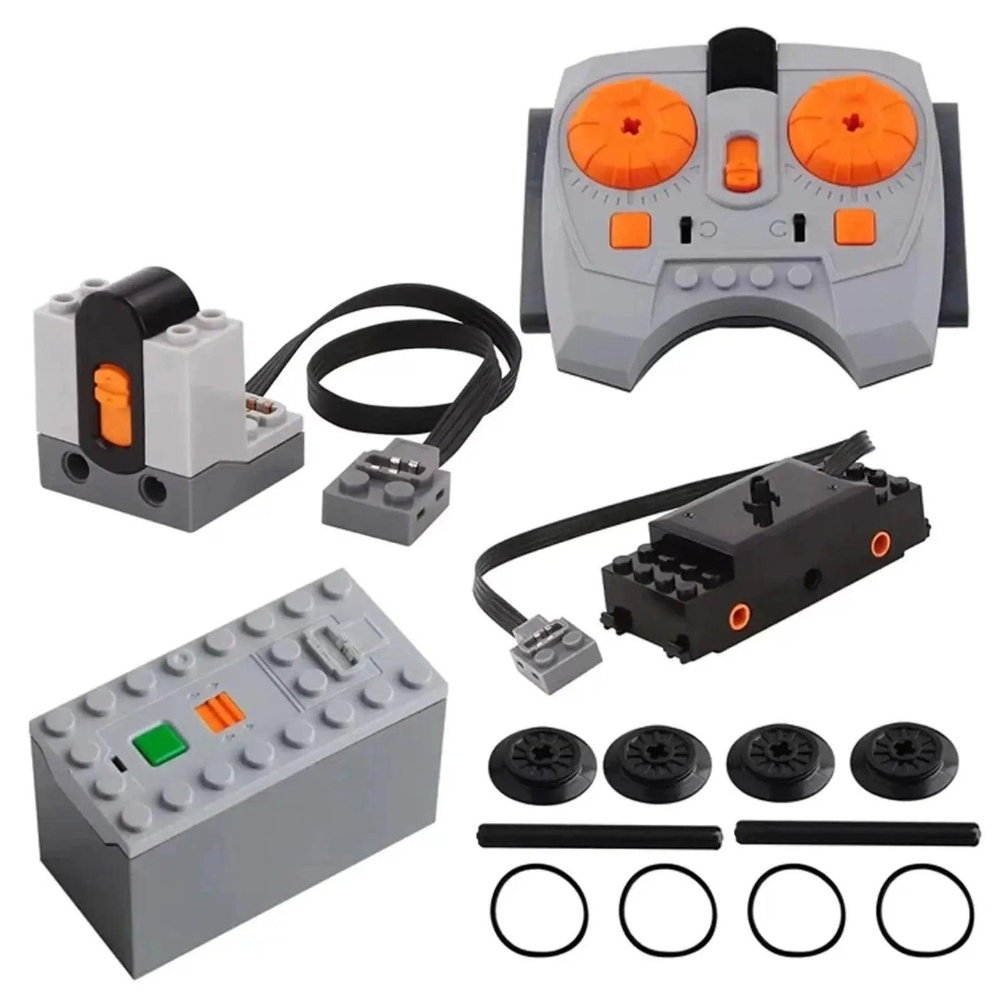  MOC Building Blocks Power Functions Train Motor Bundle -  ToylandEU™
