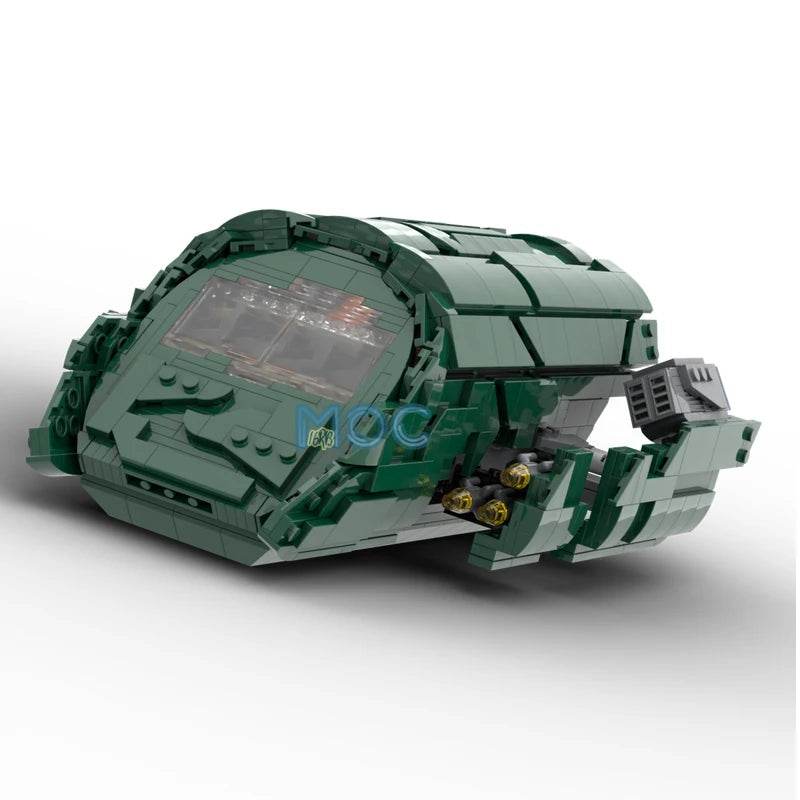 MOC Building Blocks Puddle Jumper Spaceship DIY Assemble Bricks Building Bricks MOC - ToylandEU