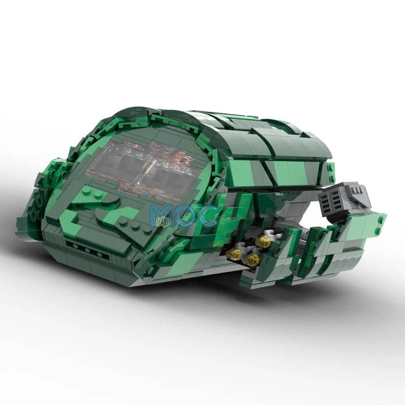 MOC Building Blocks Puddle Jumper Spaceship DIY Assemble Bricks Building Bricks MOC - ToylandEU