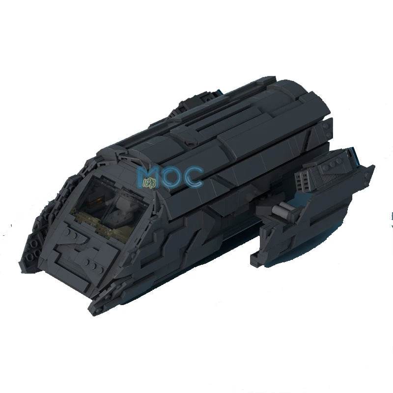 MOC Building Blocks Puddle Jumper Spaceship DIY Assemble Bricks Building Bricks MOC - ToylandEU