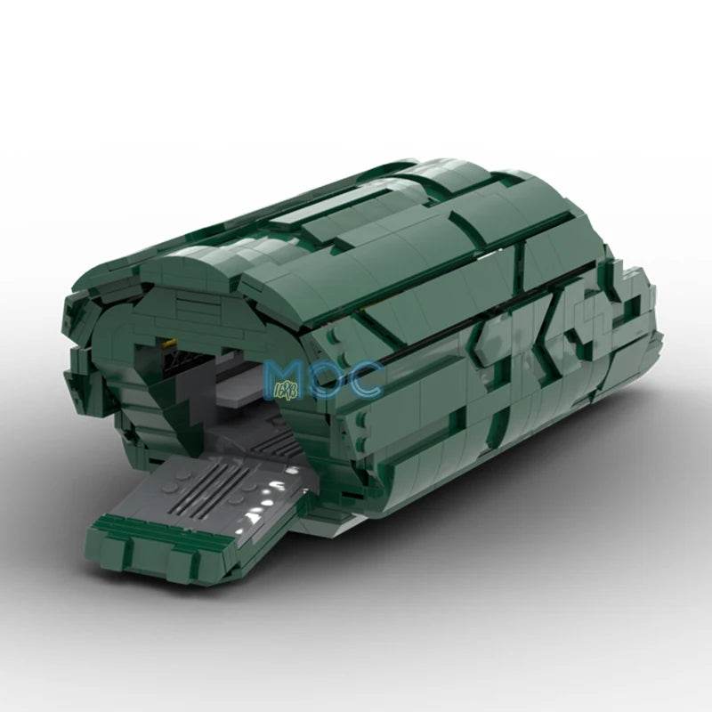 MOC Building Blocks Puddle Jumper Spaceship DIY Assemble Bricks Building Bricks MOC - ToylandEU