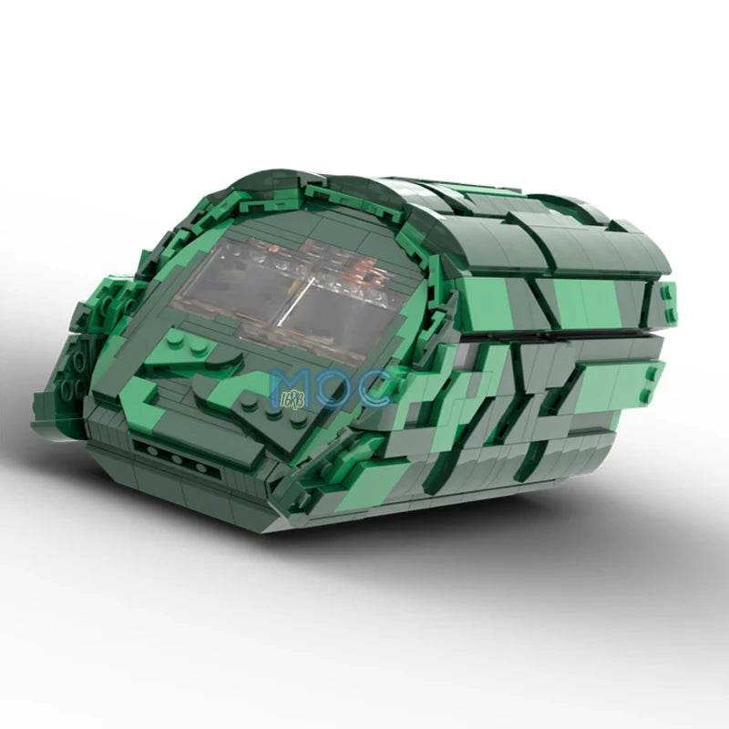 MOC Building Blocks Puddle Jumper Spaceship DIY Assemble Bricks Building Bricks MOC - ToylandEU