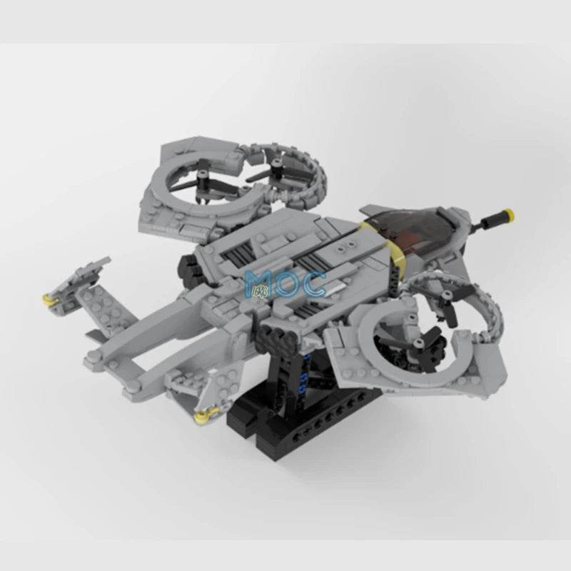 MOC Building Blocks Seawasp Plane Fighter 740PCS Set Building Bricks MOC - ToylandEU