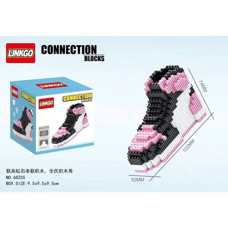 MOC Building Blocks Shoe Puzzle For Kids DIY Brick Toy Gift - ToylandEU